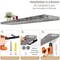 Sorbus Floating Shelves for Wall - 2 Long Floating Shelves for Bedroom, Kitchen, Living Room, Bathroom Shelves, Home Decor, Farmhouse - 35 x 9 Inch Wall Mounted Floating Shelves for Wall